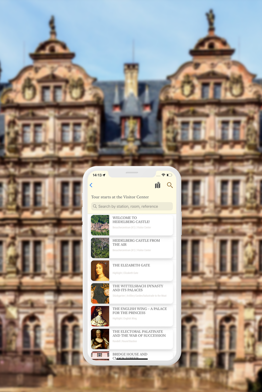 Photo: points Gesellschaft für digitale Informationssysteme mbH Heidelberg Castle, adventure tour highlight