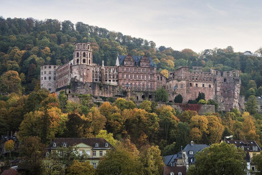 Foto: Staatliche Schlösser und Gärten Baden-Württemberg, Günther Bayerl Schloss Heidelberg, Außenansicht